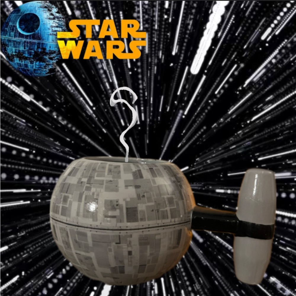 Gray Star Wars Death Star Mug